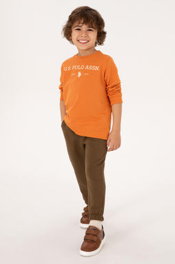 Erkek _ocuk Bak_r Bisiklet Yaka Sweatshirt Sepette S_rpriz _ndirim - U.s. polo assn фото 7