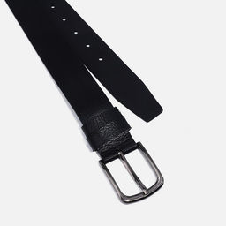 Ремень мужской, ширина 4 см, винт, пряжка металл, цвет чёрный - Simaland фото 2