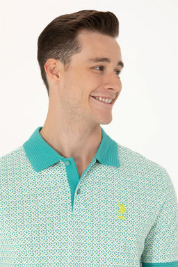 Мужская мятная футболка - U.s. polo assn фото 9