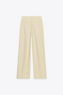 ZW COLLECTION WIDE-LEG DARTED TROUSERS