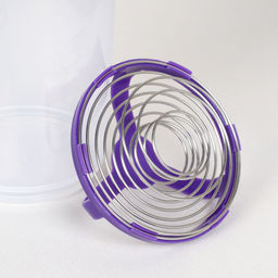 Бутылка/Шейкер СПАЙДЕР SHS-500 бело-синяя, для спортивного питания 500ML - Галеонтрейд фото 4