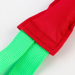 Игрушка-кусалка с 1 ручкой, красная, 20 х 5 см - Пушистое счастье фото 4