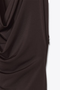 GATHERED MIDI DRESS - Zara фото 8