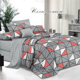 КПБ Виола поплин Иллюзионист 1,5-спальный