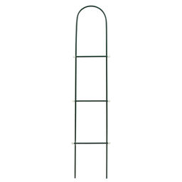 Шпалера, 140×23×1 см, металл, зелёная, «Лестница», МИКС