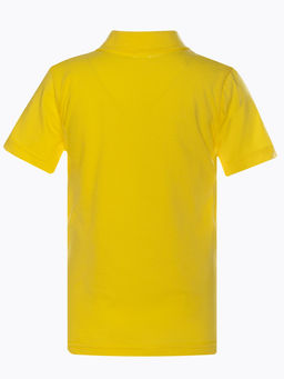 Футболка поло желтого цвета 659 (104, 56)