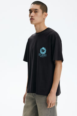 Camiseta con motivo estampado Loose Fit - H&m фото 26