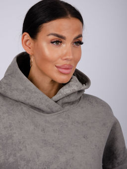 Костюм "Винтаж" тёмно-серый, футер начес