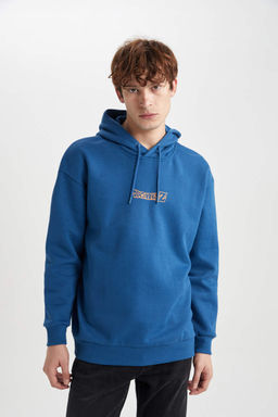 Толстовка свободного кроя с капюшоном Dragon Ball - Defacto фото 3