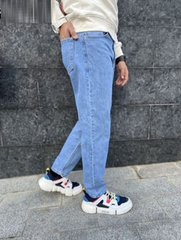 Джинсы бананы мужские