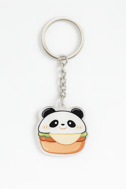 Брелок акриловый iLikeGift "Panda in a Basket"