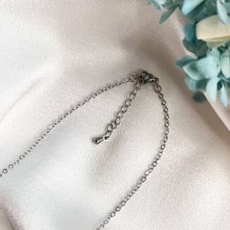 Кулон на цепочке из Тигровго глаза 55 см +