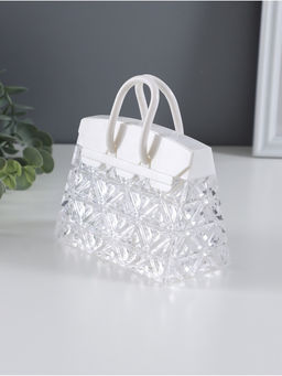 Фигурка светящаяся RISALUX «Дамская сумочка», LED-ночник, 3×AG13, 11.5×6.5×13 см