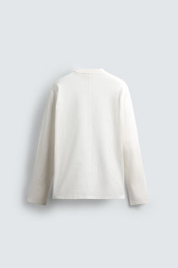 LONG SLEEVE SEAM T-SHIRT - Zara фото 7