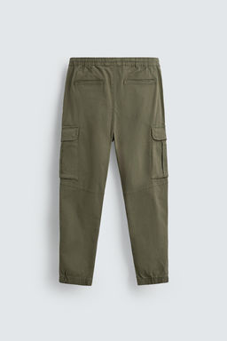 SLIM FIT CARGO TROUSERS - Zara фото 7