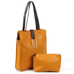 Женская сумка шоппер из эко кожи с косметичкой 0075-101 - Cidirro фото 2