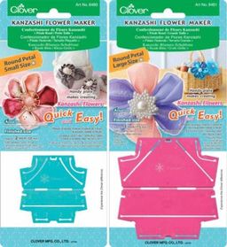 Шаблон круглые лепестки Clover для изготовления больших декоративных цветов