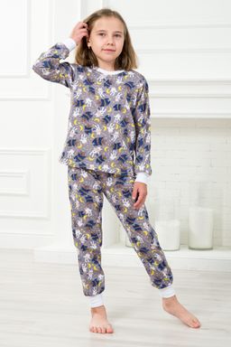 Пижама детская из джемпера и брюк из кулирки Мишки - Амадэль фото 4