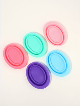 Ванночка - коврик для очистки кистей, 15×11 см, МИКС