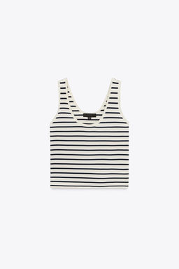 STRIPED KNIT TOP - Zara фото 4