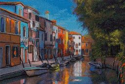 Набор для вышивания PANNA GM-1631 Маленькая Венеция 35 х 23.5 см