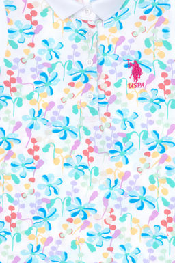 K_z _ocuk Beyaz _rme Elbise Sepette S_rpriz _ndirim - U.s. polo assn фото 4