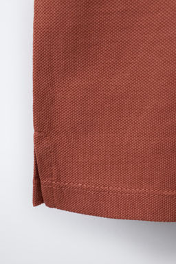BASIC PIQU_ POLO SHIRT - Zara фото 4