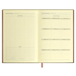 Ежедневник недатированный ESCALADA, А5, 160 л., арт. 63992/ 15 ПИКЕ ПЕПЕЛЬНО-РОЗОВЫЙ  фото 8