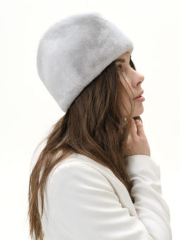 П26-24 Пилотка мех сапфир