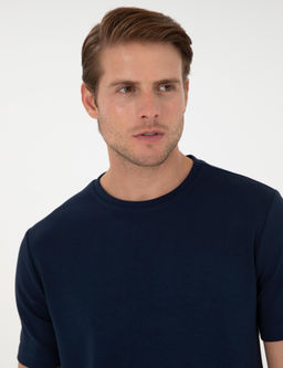 Lacivert Regular Fit Ti__rt