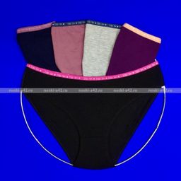 Цена за 5 шт. Трусы женские Турция большие размеры арт. 112174-2 3XL (50-52) - For you фото 4