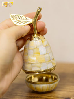 Шкатулка с перламутром Груша№ Пи200/1 (2шт/упак) - Ганг фото 4