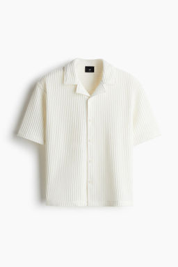Camisa resort gofrada Loose Fit
