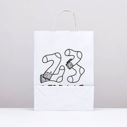 Цена за 4 шт. Пакет подарочный Защитник, 24 х 10 х 32 см 1 шт - UPAK LAND фото 2