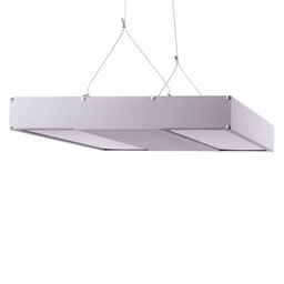 ULO-K16B 2x16W/4000K/L50 5W/3000K IP44 LIGHT GREY Светильник линейный светодиодный подвесной с фоновой подсветкой. Белый свет (4000К). Алюминий. Цвет светло-серый. TM Uniel