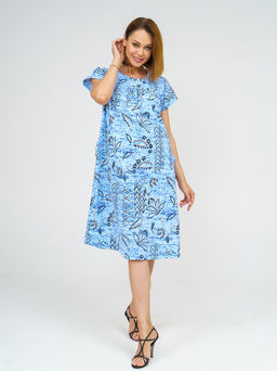 520 Платье "Голубой"