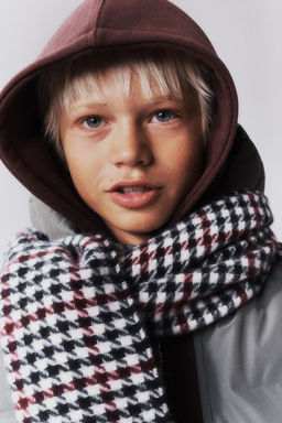 HOUNDSTOOTH SOFT-TOUCH SCARF - Zara фото 5