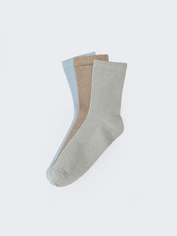 Sim Detayl? Kad?n Soket ?orap 3l?