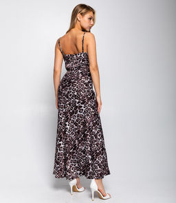 Костюм #БШ2503, белый,коричневый