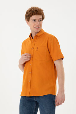 Мужская рубашка с коротким рукавом в плитку - U.s. polo assn фото 10
