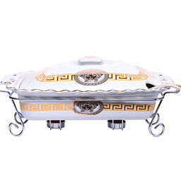 30649 Мармит керамика 2,5л 4пр.с ложкой и свечкой LR (х4) - Mayer&boch фото 2