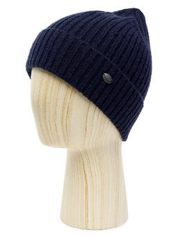 Шапка муж. шерсть+акр LB-J44030 navy
