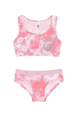 Розовый комплект женского нижнего белья Неожиданная скидка в корзине