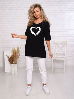 Футболка удлиненная 783