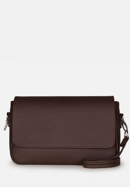 Сумка Модель №1512 | кожзам | гладкий | коричневый | Р900-2 | 31466