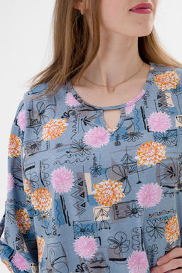 Туника женская из кулирки Полина астра - Амадэль фото 15