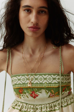 Vestido con tirantes de lazo - H&m фото 5