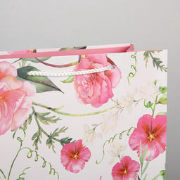 Цена за 2 шт. Пакет подарочный ламинированный, упаковка, With love, L 28?38?9 см