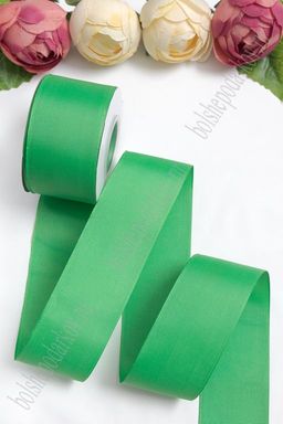 Лента репсовая 5 см*20 ярд "1 сорт" (SF-1350) зеленый №19
