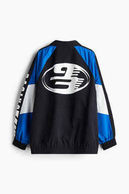 Chaqueta cortavientos oversize con estampado - H&m фото 7